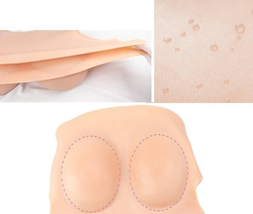 Formas De Pecho Travestis Placa De Silicona Tetas Falsas