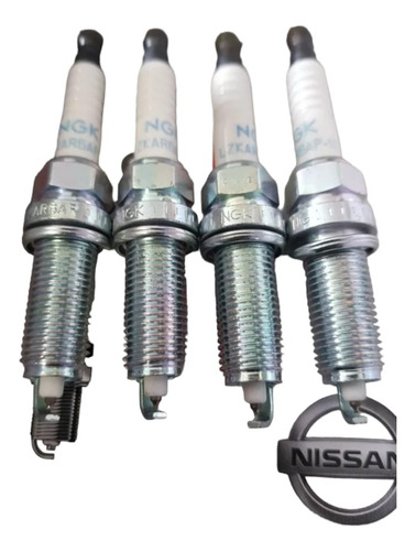 4 Bujías Nissan Frontier Motor 2.4,2.5 Modelos 05-18 Iridium