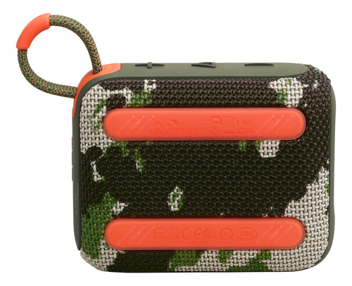 Bateria recarregável de alto-falante Bluetooth Jbl Go 4 Ip67, cor verde escuro