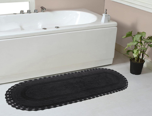 Juego De Tapetes De Baño Reversibles De Algodón 100%