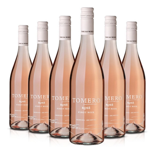 Imagen 1 de 10 de Vino Tomero Rosé Pinot Noir Caja X 6 X 750ml. - Vistalba