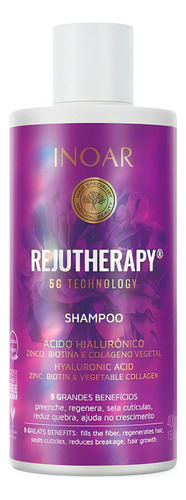  Shampoo Rejutherapy Inoar 400ml Vegano
