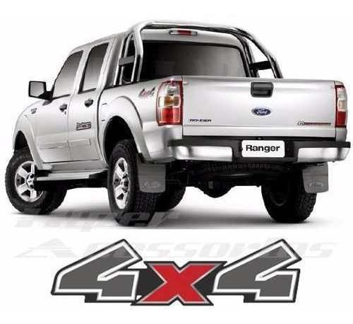 Emblema Adesivo 4x4 Ranger 2010 Em Diante