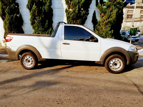 Imagem 7 de 14 de Fiat Strada Hard Working 1.4 Flex Branco Completo 2020