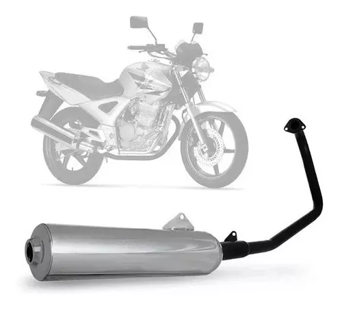 Curva De Escape Cbx 250 Twister 2008 Modelo Original Inox