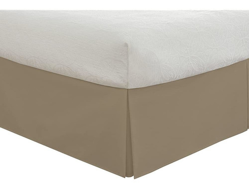 Ideas Frescas De Cama Adaptada Bedskirt, Clásico Longitud 14