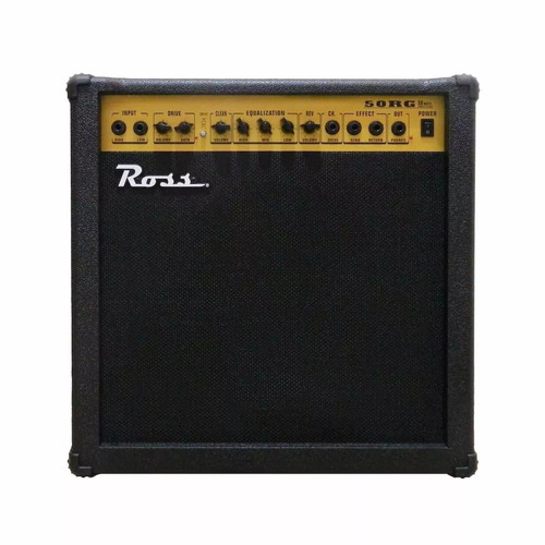 Amplificador De Guitarra Ross G50r 50w Con Reverb