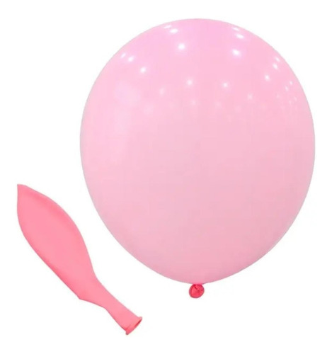 50 Globos Rosa Claro 10 Pulgadas High Quality