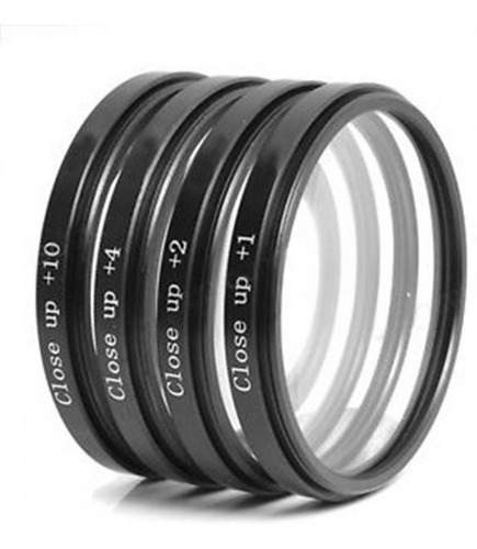 Filtros Close-up 62mm Macro +1 +2 +4 +10 Con Estuche Fancier