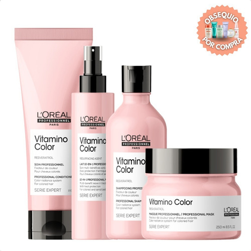 Kit Loreal Professionnel Vitamino Color: Completo + Regalo