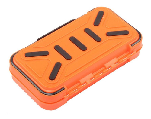 Pastillero Organizador Impermeable Con 16 Rejillas Color Naranja