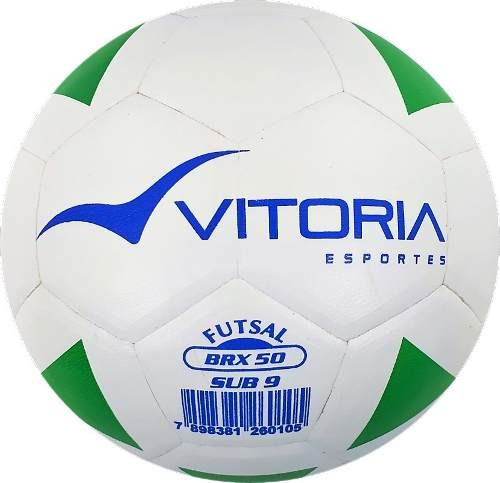 Bola Futsal Vitoria Brx 50 Sub 9 (6 A 8 Anos) Pré Mirin