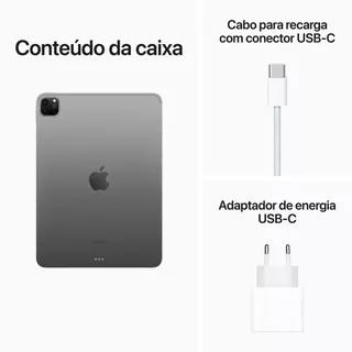 Apple iPad Pro 12,9 (6ª Geração, Wi-fi, 512gb) - Cinza