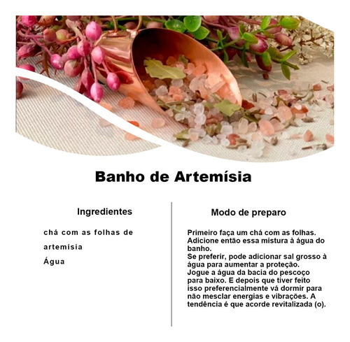Kit 2 Pct Chá De Artemísia - Artemisia Vulgaris - L. -100g