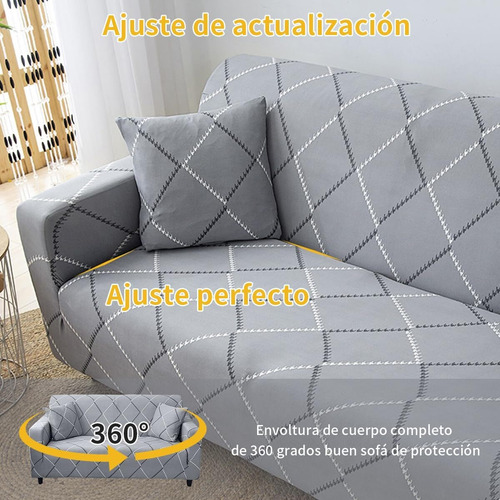 Funda Para Sofa Cama, Cubre Sofa 3 Plazas Elástica Protector