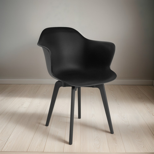 Silla Eames Con Descansabrazos Comedor Polipropileno Durable
