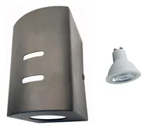 Comprar Aplique Pared Exterior Unidireccional Pack  + Dicro Led 7w