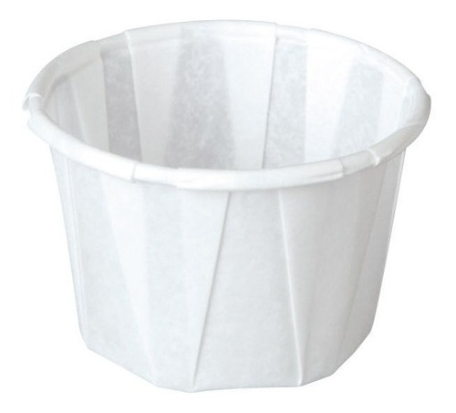 Pote Papel 40ml Molhos, Coberturas, Degustação Branco 250 Un