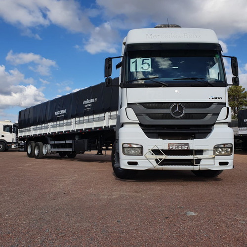 Caminhão Mb 2544 2015 6x2 + Carreta Facchini Graneleira 2020