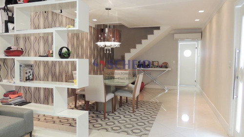 Imagem 5 de 15 de Lindo Sobrado Com Piscina E Ar Condicionado, Moderna E Aconchegante. - Mr71370