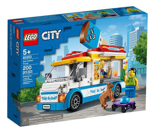 Caminhão De Sorvete Lego City - Diversão Independente