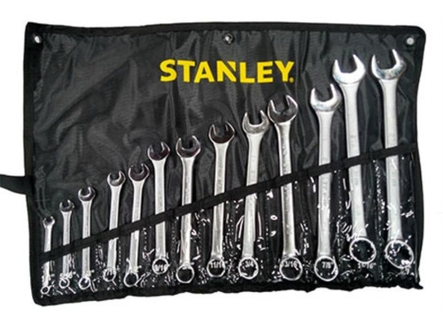 Chave Combinada 1/4 A 1 Pol 13 Peças Stmt80938-840 Stanley