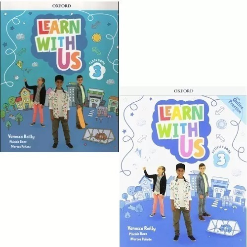 Learn With Us! 3 - Activity Book + Class Book - Oxford 
