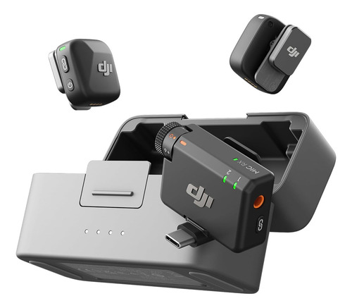 Dji Mic Mini (2 Tx + 1 Rx + Estuche De Carga) Inalámbrico