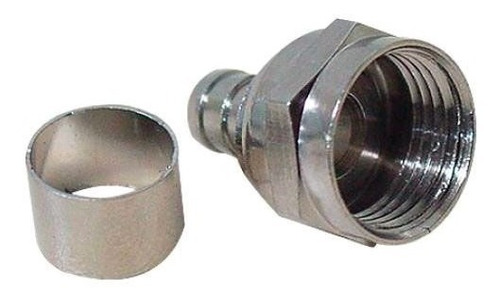 Conector Anel Rg59 - 100 Peças