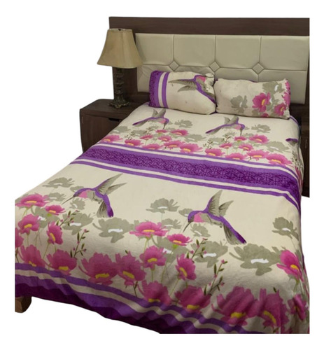Lote 5 Combos King Size (frazada Mas Almohadas Aborregadas)