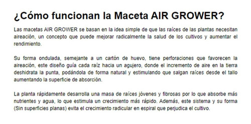 Imagen 7 de 7 de 5 Macetas Air Grower 78 Litros Ideal Para Ciruela, Platano