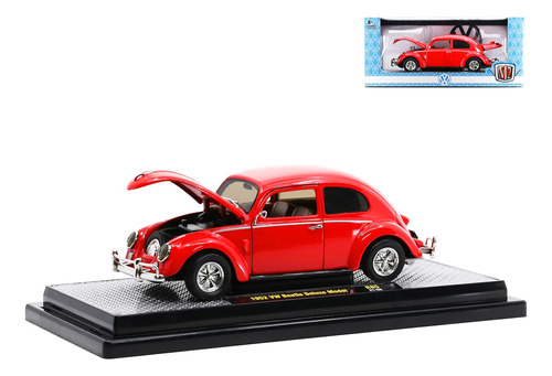 Pieza Para Vw Beetle Deluxe Rojo Brillante Todo Mundo