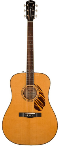 Guitarra Electroacústica Fender Pd-220e Dreadnought Natural