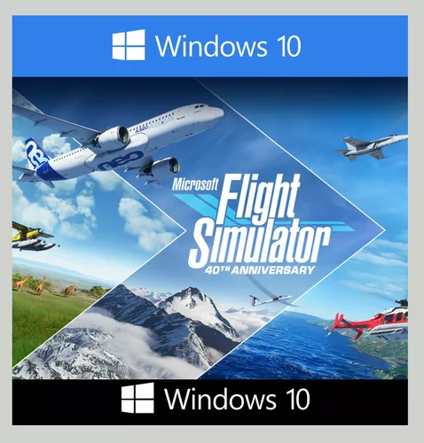 Jogar Microsoft Flight Simulator Standard 40th Anniversary Edition