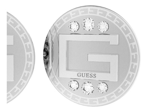 Imagen 3 de 5 de Aretes Para Mujer Guess Guess Is For Lovers Color Dorado