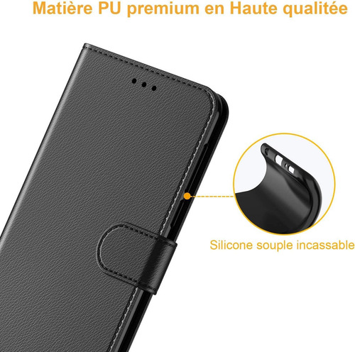 Funda Premium Carcasa Cartera Cuerocon Para P Smart 2021/y7a