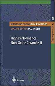 High Performance Nonoxide Ceramics Ii (structure And Bonding