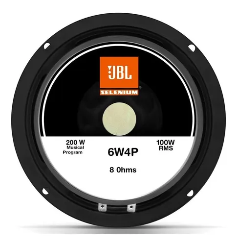 Woofer 6 Jbl Selenium 6w4p 100 Watts Rms 8 Ohms Parcelamento