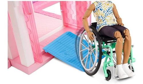 Imagem 4 de 6 de Ken Fashionista Cadeirante 167 Barbie Feita Para Mexer Ms