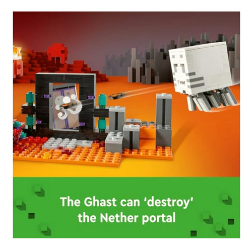 Lego Minecraft 21255 La Emboscada En El Portal Del Nether