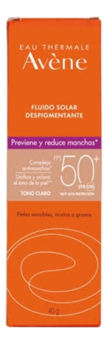 Protector Solar Anti-manchas Avene Tono Claro