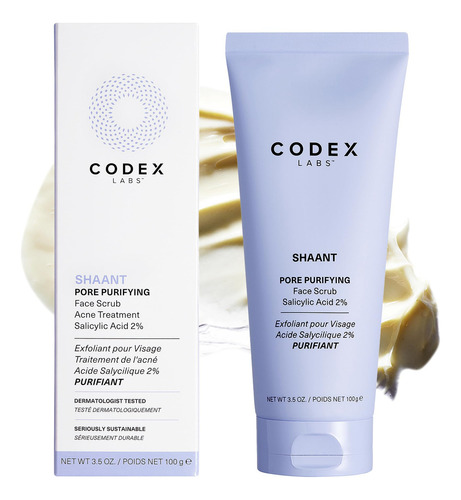 Codex Labs Shaant - Exfoliante Facial Purificador De Poros P