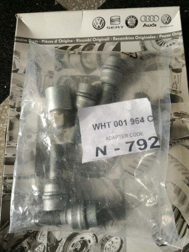 Kit Bulones Antirrobo Vw Amarok Original