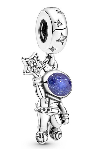 Charm Pandora Colgante Astronauta En La Galaxia