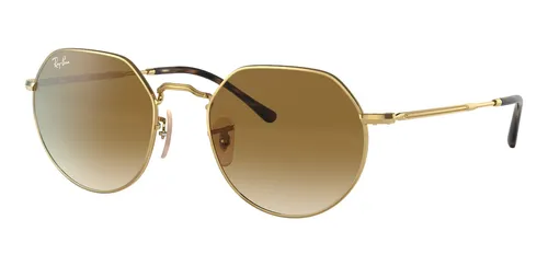 Anteojos de sol Ray Ban Jack Standard con marco de metal color