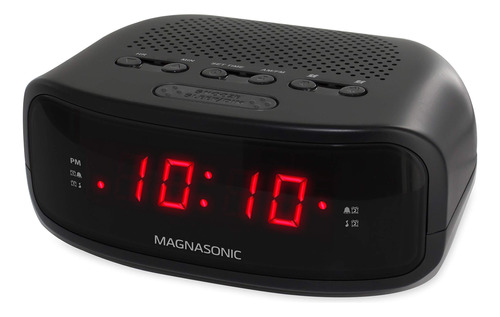 Electrohome Radio Reloj Digital Am/fm Con Bateria De Respald