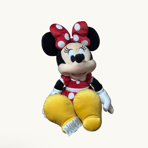 Peluche Minnie Mouse Tradicional Original De Disney Mediano