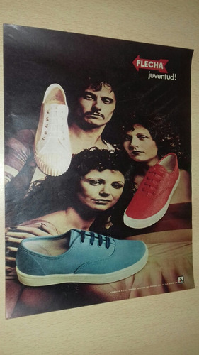 P477 Clipping Publicidad Zapatillas Flecha Año 1974