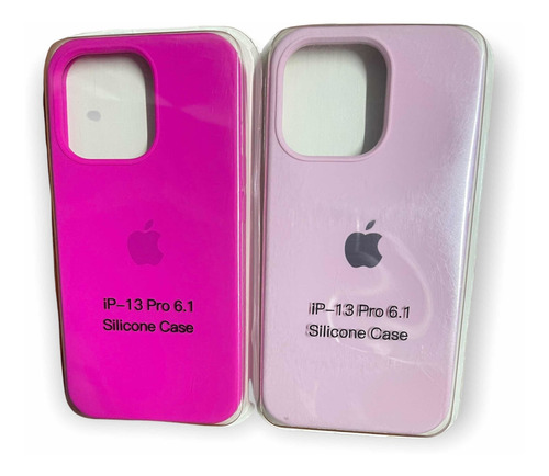 Imagen 5 de 10 de Silicone Case Para iPhone 13 Pro Original Afelpada 13pro