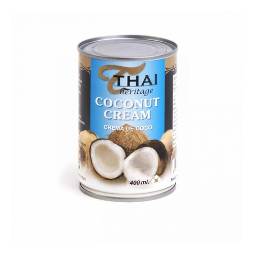 Crema De Coco En Lata 400 Ml Thai Heritage - Lireke